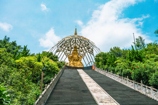 大华兴寺四面佛