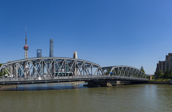 上海外白渡桥全景