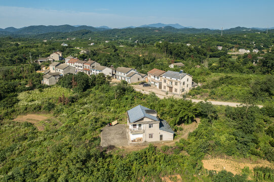 宜都市何阳店村航拍