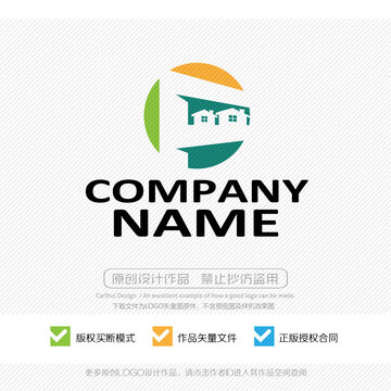 F字母LOGO商標標志設(shè)計