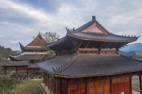 建瓯东岳庙建筑景观