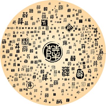 薛
