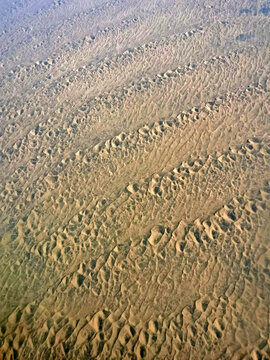航拍沙漠沙丘