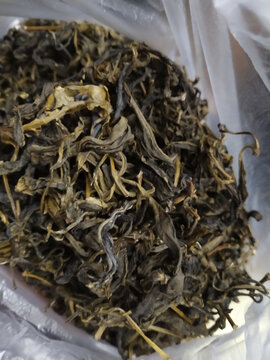 手工茶粗茶农村自制茶叶绿茶