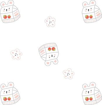 卡通可愛(ài)牛奶