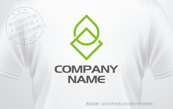 水滴logo水滴穿石