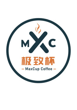 极致杯咖啡LOGO