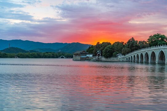 北京颐和园风景