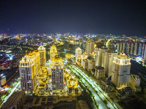 临沧夜景