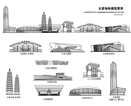 山西太原建筑地标