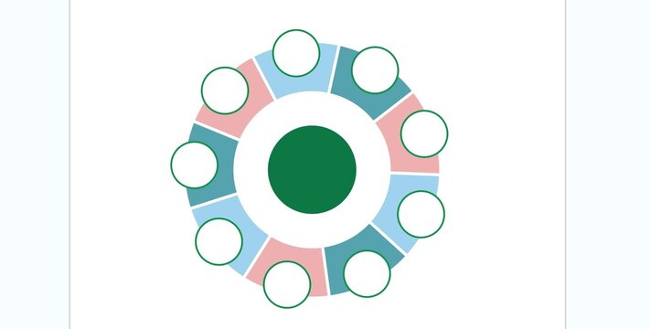 圓環(huán)文化墻
