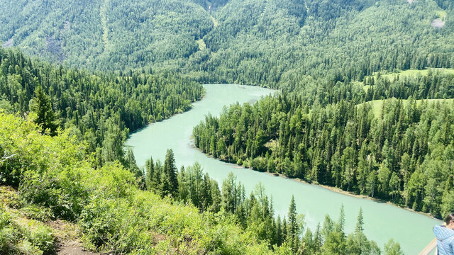 喀纳斯湖神仙湾