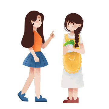 兩個女孩