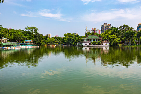 白龙湖园林景观