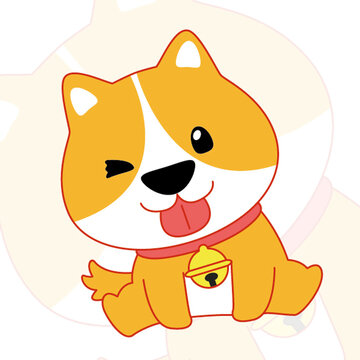 可愛小黃狗