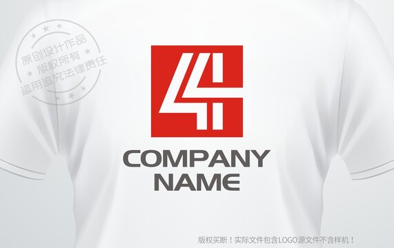 数字4logo