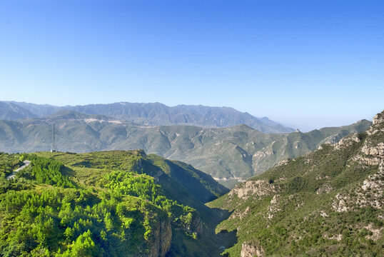 山西恒山风景区景观