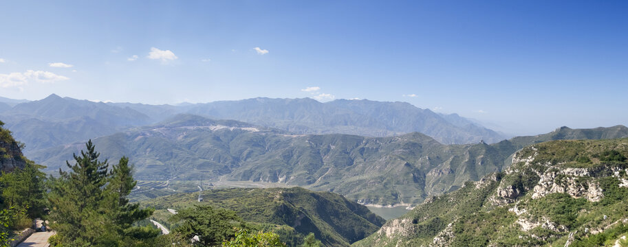 山西恒山风景区景观