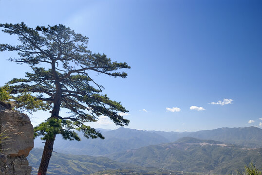 山西恒山风景区景观