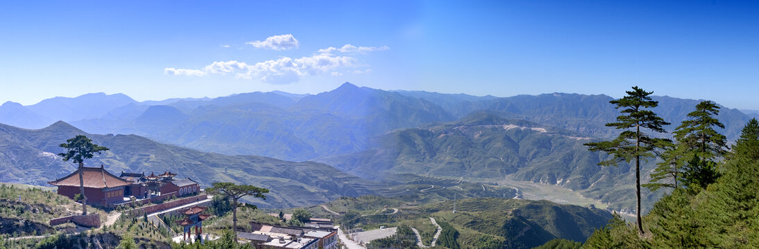 山西恒山风景区景观