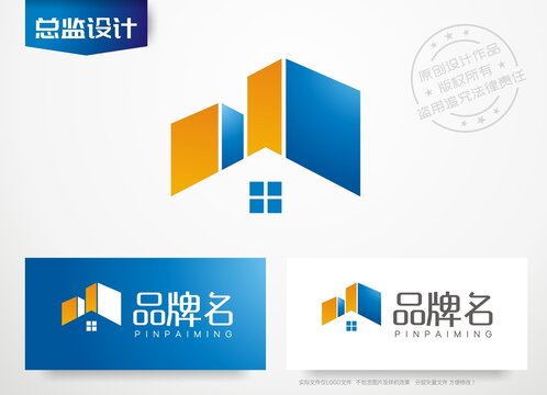 社區(qū)物業(yè)logo房產(chǎn)標志