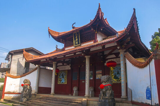 南平建瓯光孝禅寺寺门