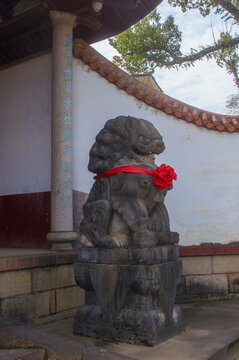 建瓯光孝寺镇狮