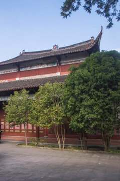 建瓯光孝寺后院