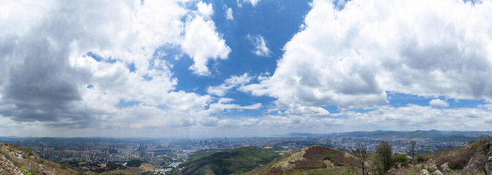 昆明全景图