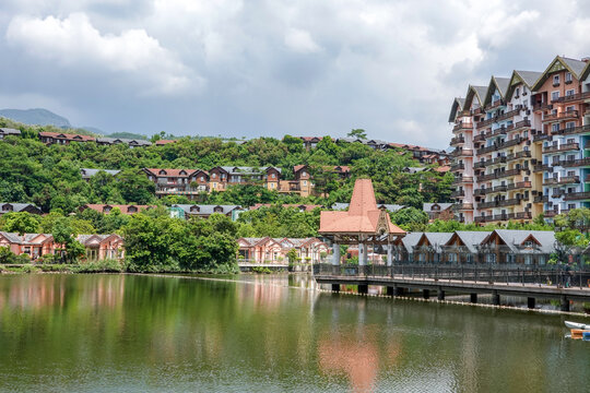 豪华高级酒店外景