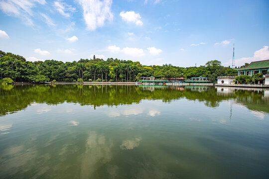 白龙湖风光