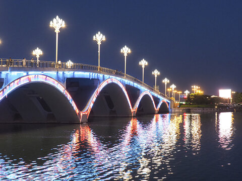 日照海滨夜景