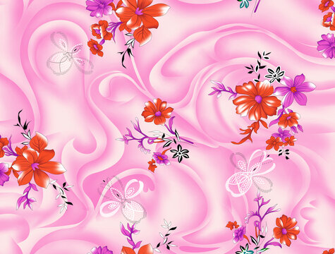 粉纹花