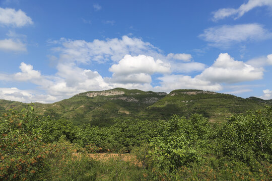 山东济南南部山区风景