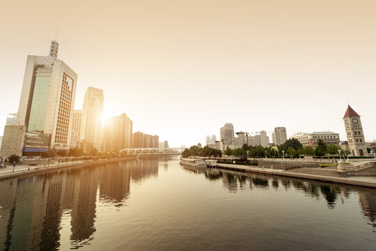 天津海河津湾广场