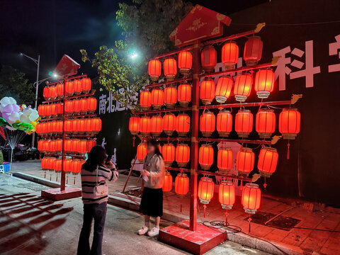 夜市装饰