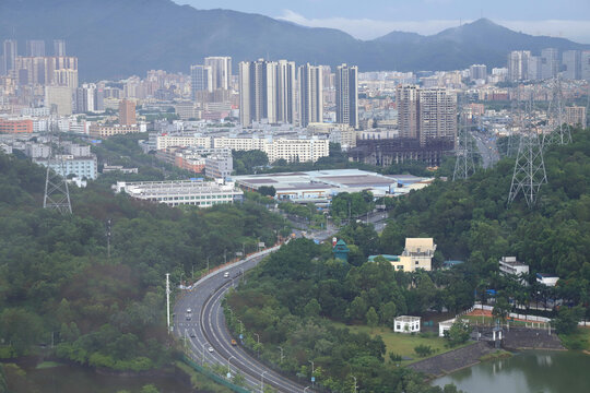 大雁山俯视