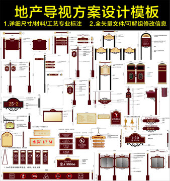 地产导视方案