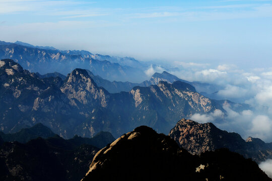 华山观景