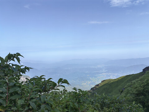 武功山远景