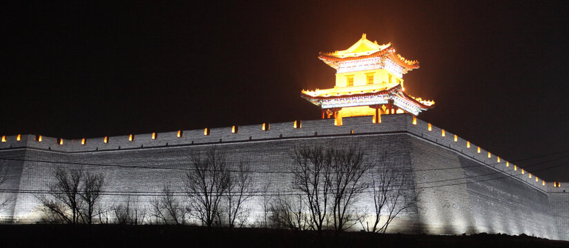 宣化古城夜景