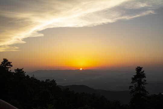 太浮山夕阳