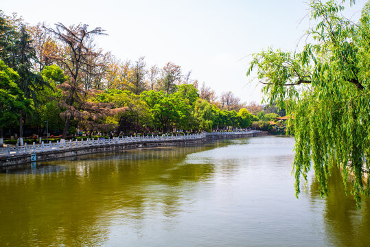 昆明翠湖景观湖