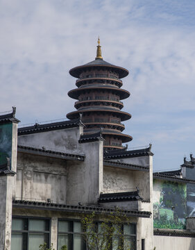 婺女洲抱玉塔