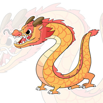 生肖龍卡通