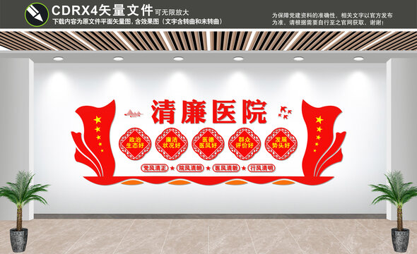 醫(yī)院廉潔文化墻