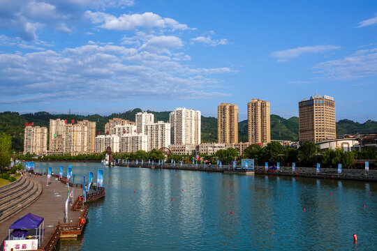 贵州黔东南施秉山水风景