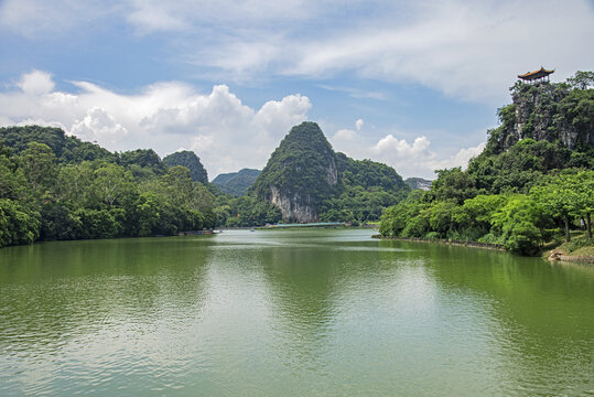 广西柳州龙潭公园风景