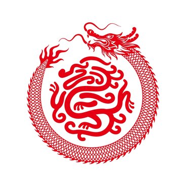 龍圓圖案