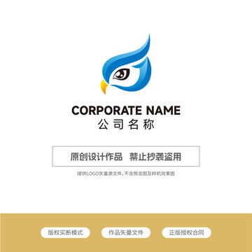 鹰logo眼睛logo